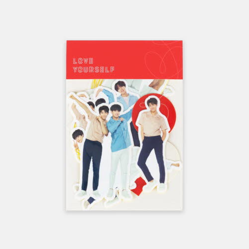 BTS World Tour [LOVE YOURSELF] Official MD - DECO STICKER SET