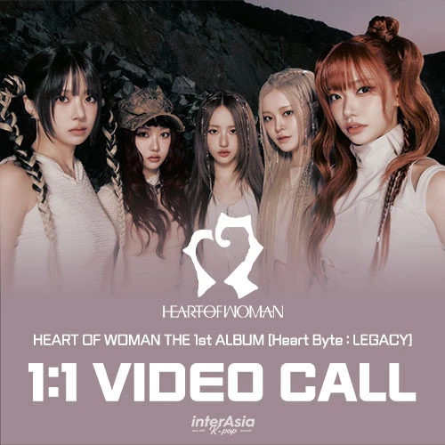 [10/8 1:1 VIDEO CALL EVENT] HEART OF WOMAN - THE 1st ALBUM [Heart Byte : LEGACY] (Golden Era ver.) 