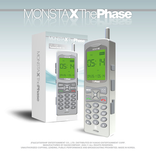 MONSTA X - EP [The Phase] (MX-0514 Table Clock ver.)