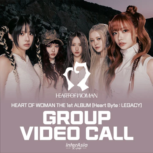 [10/13 GROUP VIDEO CALL EVENT] HEART OF WOMAN - THE 1st ALBUM [Heart Byte : LEGACY] (Golden Era ver.) 