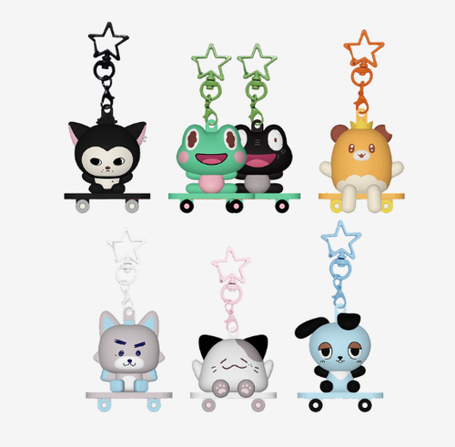 KickFlip - [KICK OFF THE WALL Pt.1] KICKDOONGS PLUSH FIGURE KEYRING (Jjuangi)
