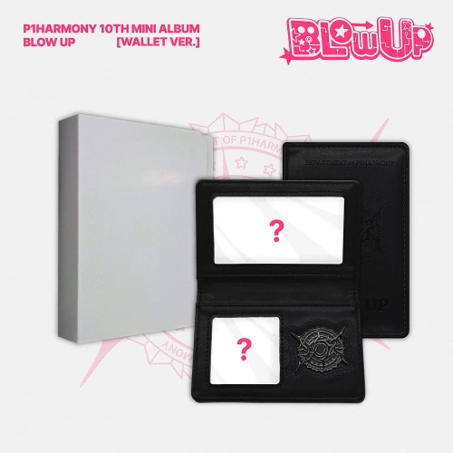 P1Harmony - 10th Mini Album [BLOW UP] (Wallet Ver.) + Random Photocard (APPLE MUSIC)
