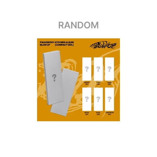 [EARLY-BIRD] P1Harmony - 10th Mini Album [BLOW UP] (Compact Ver.) (Random) + Weverse Gift (WS)