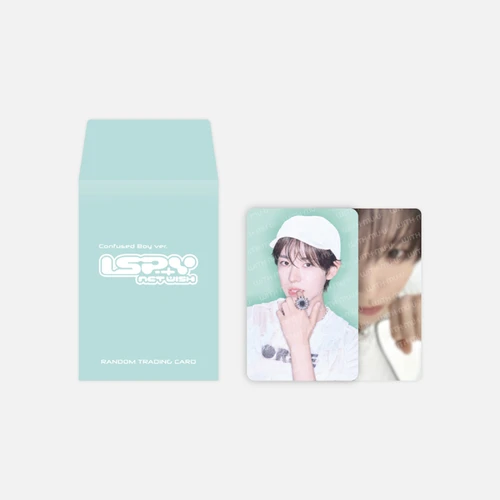 NCT WISH - The 4th Mini Album 'I SPY' POP UP [WISH LAND] OFFICIAL MD : RANDOM TRADING CARD (Confused Boy ver.)