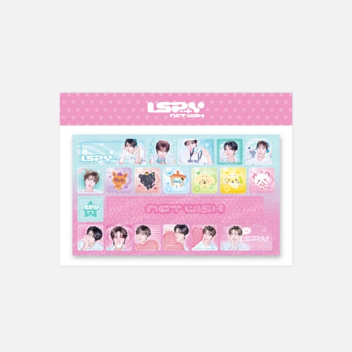 NCT WISH - The 4th Mini Album 'I SPY' POP UP [WISH LAND] OFFICIAL MD : KEYBOARD STICKER
