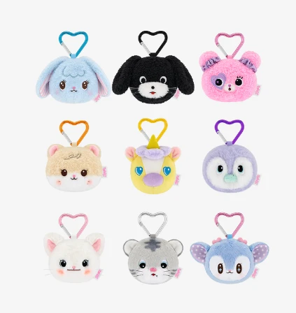 TWICE - 11TH ANNIVERSARY POP-UP STORE <TWICE THE THRILL> MD : TDOONGZ FACE KEYRING (DUPNYANGEE)