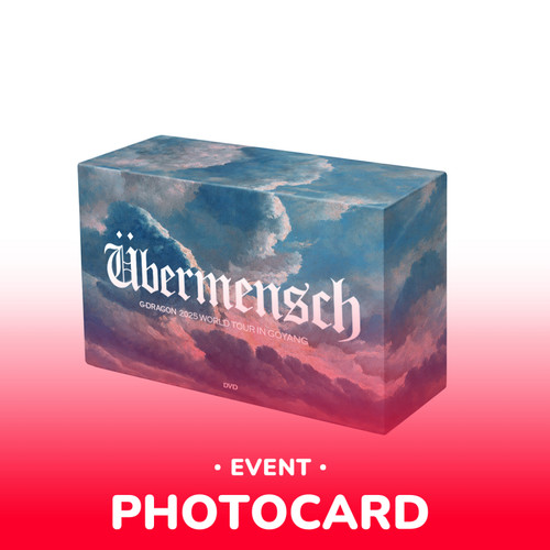 G-DRAGON - 2025 WORLD TOUR IN GOYANG [ÜBERMENSCH] (NORMAL ver.) + Photocard (WM)
