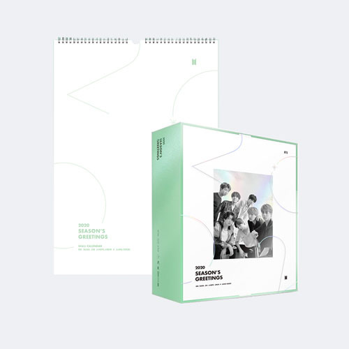 BTS - 2020 SEASON'S GREETING & WALL CALENDAR Set + Mouse pad