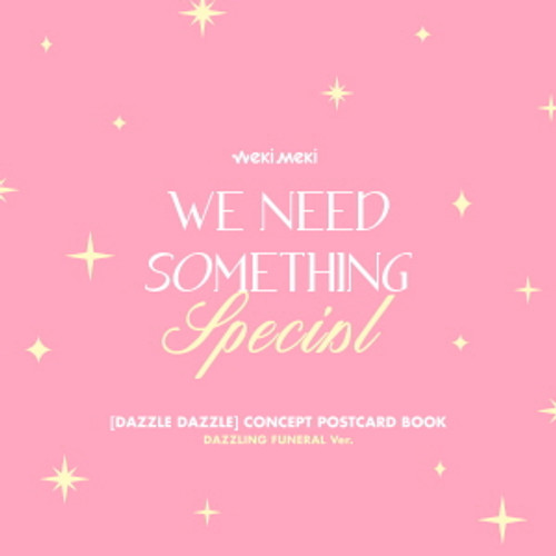 Weki Meki - DIGITAL SINGLE  'DAZZLE DAZZLE'OFFICIAL MD  [CONCEPT POSTCARD BOOK] DAZZLING FUNERAL Ver.