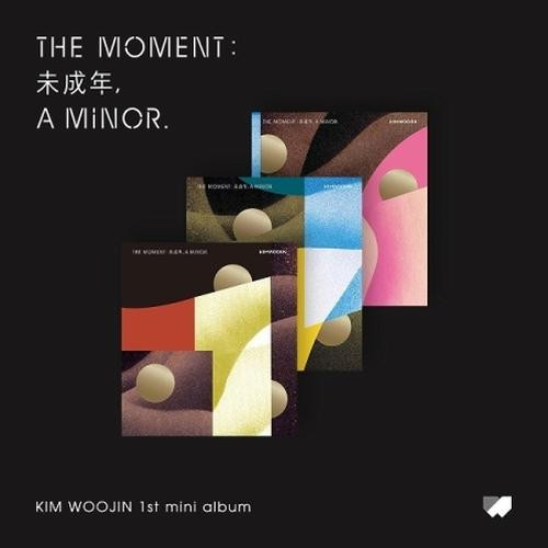 KIM WOOJIN - 1st Mini [The moment : 未成年] Random ver.