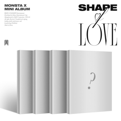 MONSTA X - 11TH MINI [SHAPE of LOVE] Random ver