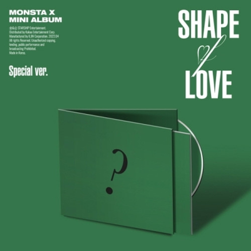 MONSTA X - 11th mini [SHAPE of LOVE] Special ver