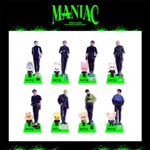 STRAY KIDS - 2ND WORLD TOUR [MANIAC] SKZOO MERCH [ACRYLIC PHOTO STAND]