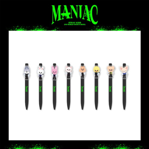 STRAY KIDS - 2ND WORLD TOUR [MANIAC] SKZOO MERCH [GEL PEN]