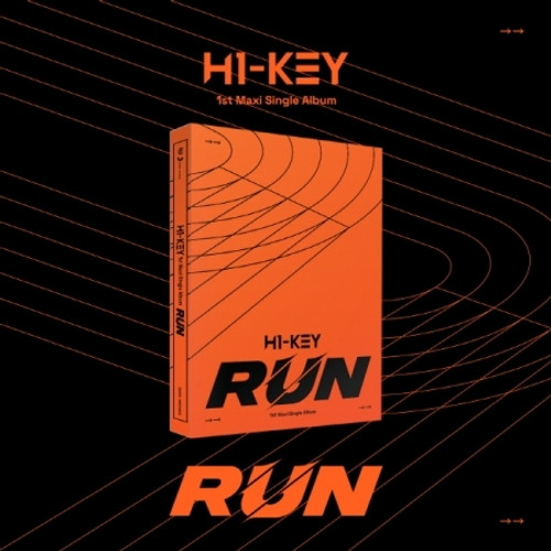 H1-KEY - 1st Maxi Single Album [ RUN ]