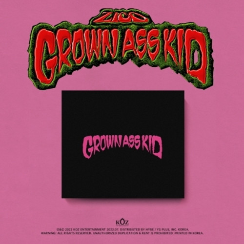 ZICO - 4th Mini Album  [Grown Ass Kid]  Jewel Ver.