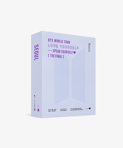 BTS - [WORLD TOUR LOVE YOURSELF : SPEAK YOURSELF THE FINAL] (DVD) + Weverse gift