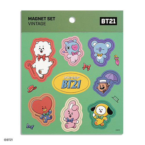 BT21 MAGNET SET