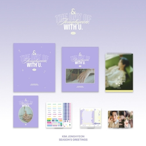 KIMJONGHYEON - 2023 SEASON’S GREETINGS  [& THE DAY OF JONGHYEON, WITH U]