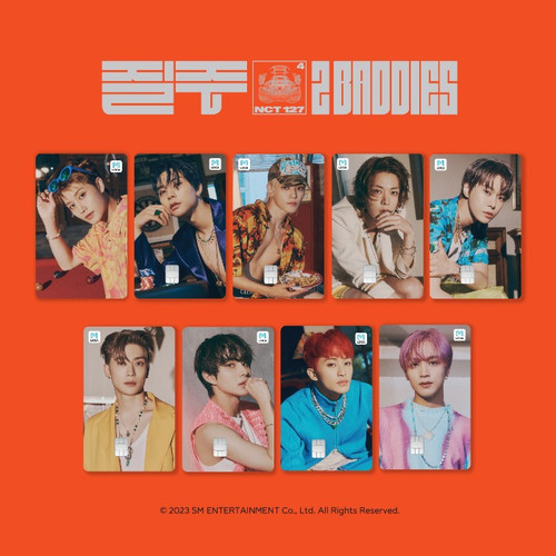 NCT 127 - [2 Baddies] Locamobility Traffic card (MARK ver.)