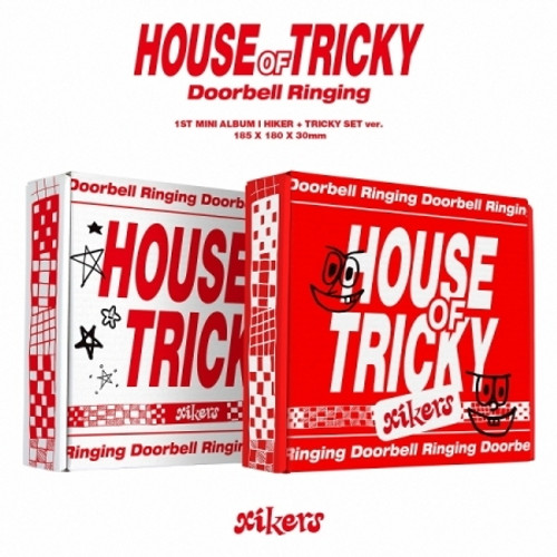 XIKERS - 1st Mini [HOUSE OF TRICKY：DOORBELL RINGING] (Random ver.)