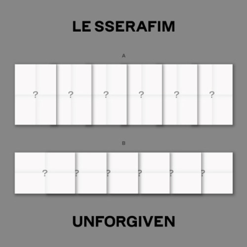 [WEVERSE] LE SSERAFIM-1st Studio Album [UNFORGIVEN] (Weverse ver.) Set. + Weverse Gift
