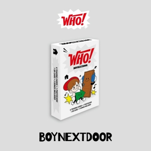 BOYNEXTDOOR - 1st Single [WHO!] (Weverse Albums ver.)