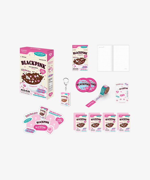 [ANNIVERSARY] BLACKPINK - 2023 DEBUT ANNIVERSARY CEREAL DECO KIT