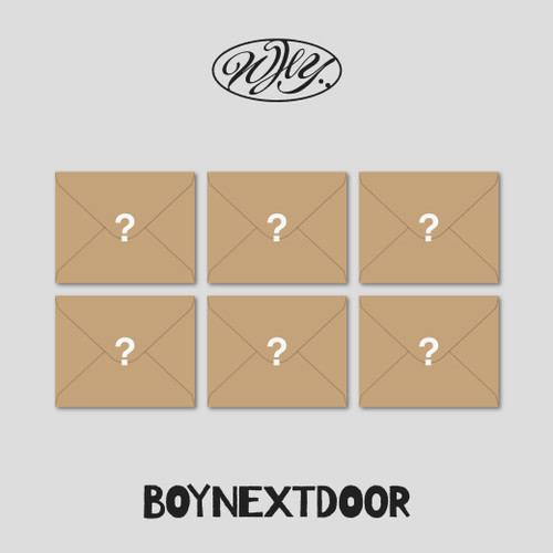 BOYNEXTDOOR - 1st EP [WHY..]  (LETTER Random Ver.)