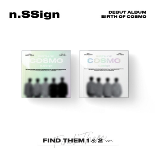 n.SSign - DEBUT ALBUM : BIRTH OF COSMO [FIND THEM Ver.] (Random)