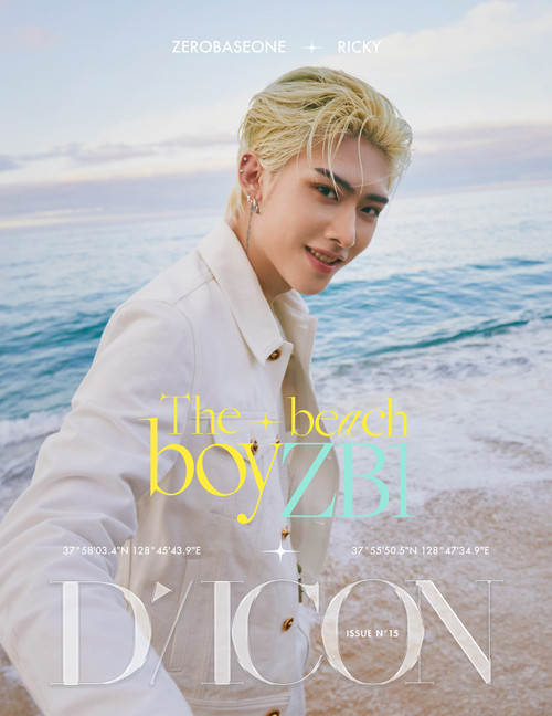 ZEROBASEONE - DICON VOLUME N°15 ZEROBASEONE : The beach boyZB1 (RICKY Ver.)