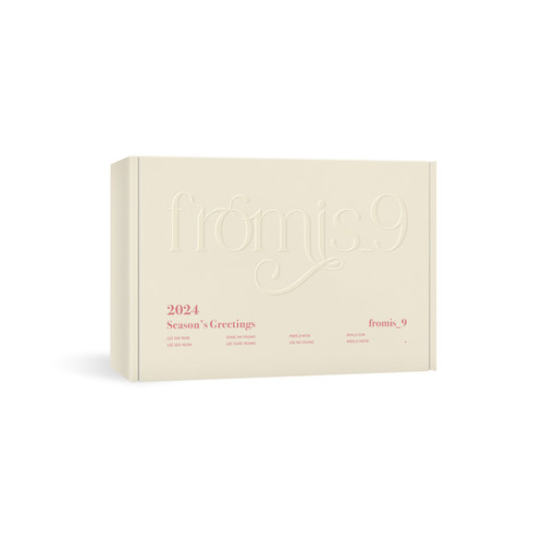[Weverse] FROMIS_9 - 2024 FROMIS_9  SEASON'S GREETINGS  [fromis_9] + Photocard 1SET (WS)