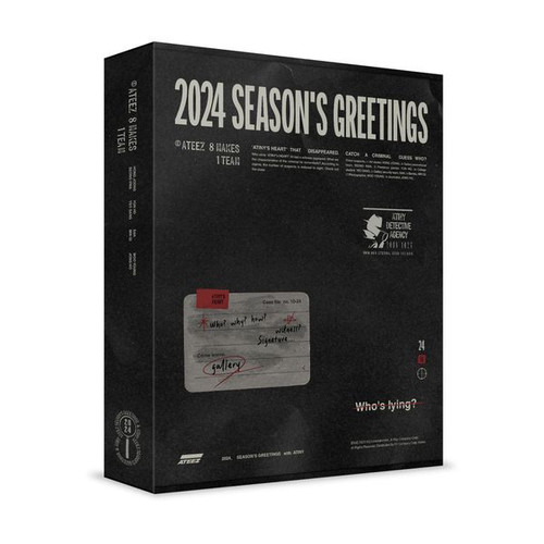 ATEEZ - 2024 SEASON'S GREETINGS + 4cut photo 2 types set