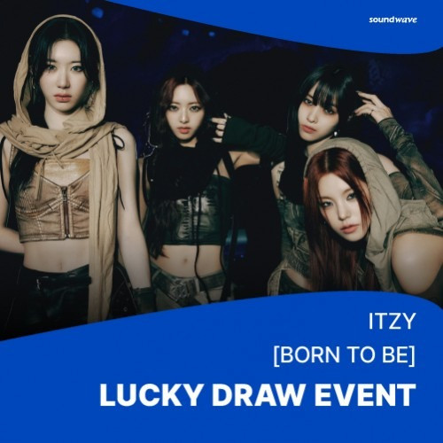 [LUCKY DRAW] ITZY - [BORN TO BE] (STANDARD Random VER.) + Random Photocard (SW)