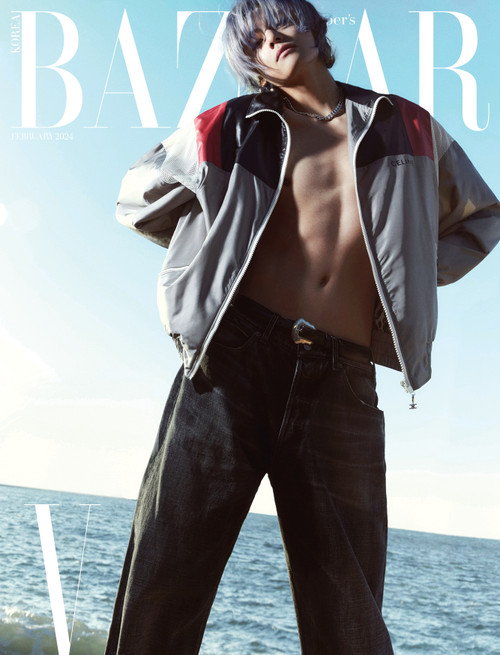 V (BTS) - FEBRUARY 2024 [BAZAAR] (A ver)