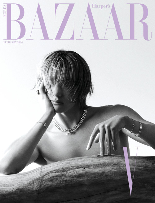 V (BTS) - FEBRUARY 2024 [BAZAAR] (B ver)