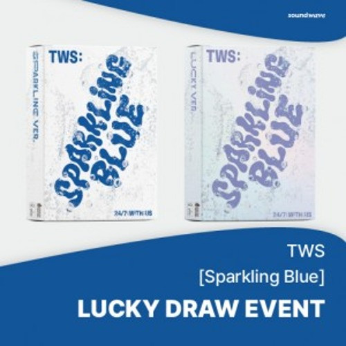 [LUCKY DRAW] TWS - 1st Mini Album 'Sparkling Blue' (Random Ver.) + Random Photocard (SW)