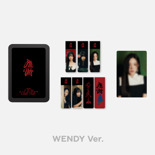 Red Velvet - [BLACK] Chill Kill - MAGNETIC BOOKMARK (WENDY)