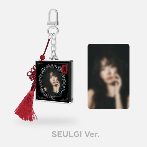Red Velvet - [BLACK] Chill Kill - SOLID PHOTO KEYRING (SEULGI)