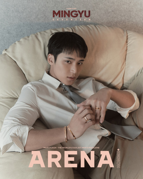 MINGYU (SEVENTEEN)  - MARCH 2024 [ARENA HOMME+] (A VER) 
