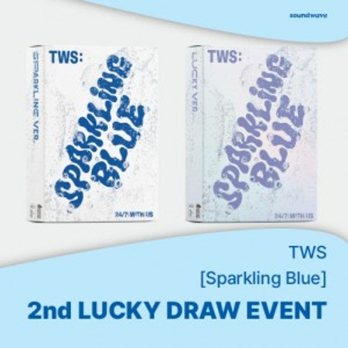 [2ND LUCKY DRAW] TWS - 1st Mini Album 'Sparkling Blue' (Random Ver.) + Random Photocard (SW)