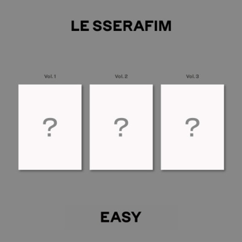 LE SSERAFIM - 3rd Mini Album 'EASY' (SET Ver.) + Weverse Showcase Gift (WS)