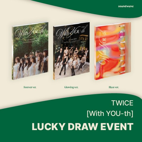 [LUCKY DRAW] TWICE - With YOU-th (Random Ver.) + Random Photocard (SW)