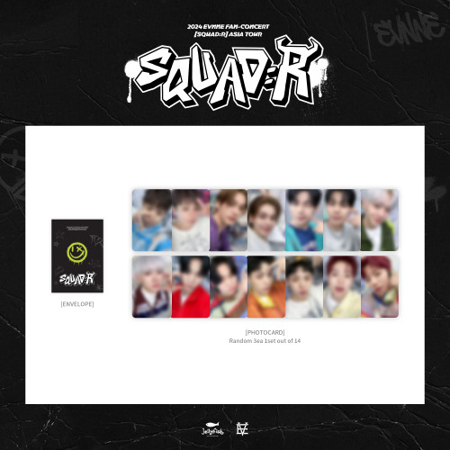 EVNNE - 2024 EVNNE FAN-CONCERT [SQUAD:R] OFFICIAL MD : RANDOM PHOTO CARD SET