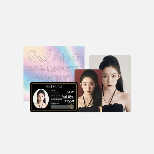 Red Velvet - 4th Concert : 'R to V' ID CARD + DECO STICKER SET (WENDY VER)