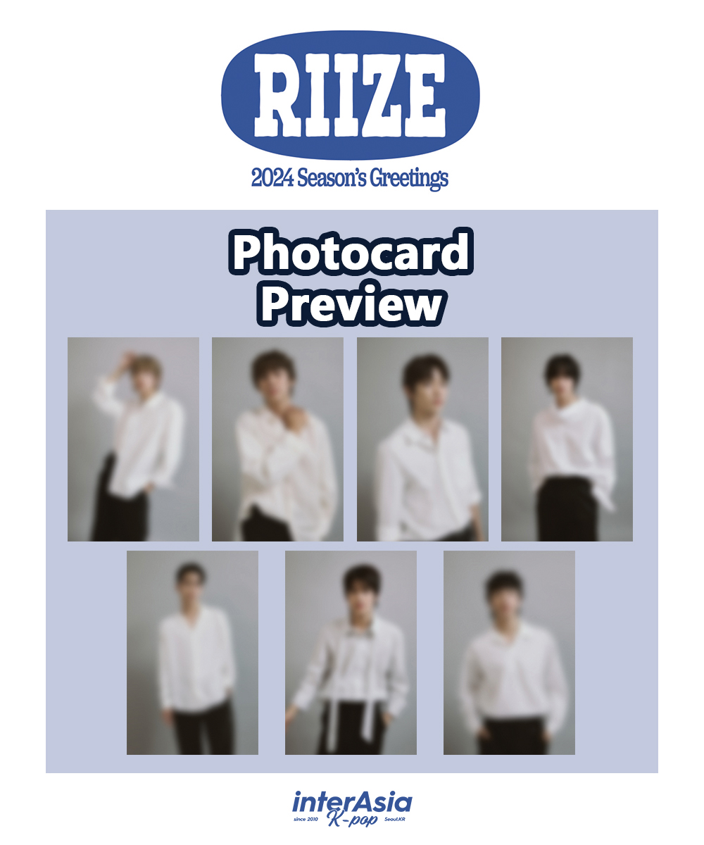 RIIZE – 2024 RIIZE SEASON'S GREETINGS + Photocard SET - interAsia