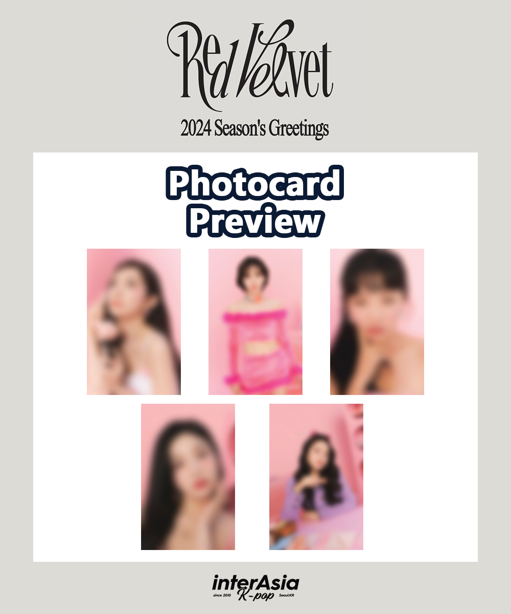 Red Velvet – 2024 Red Velvet SEASONS GREETINGS + Photocard SET