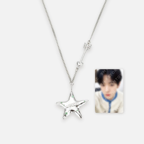 nctwish steady MD RIKU リク　星型 ネックレス トレカ付き NCT WISH - Steady - NECKLACE + PHOTO CARD SET (RIKU VER) - interAsia