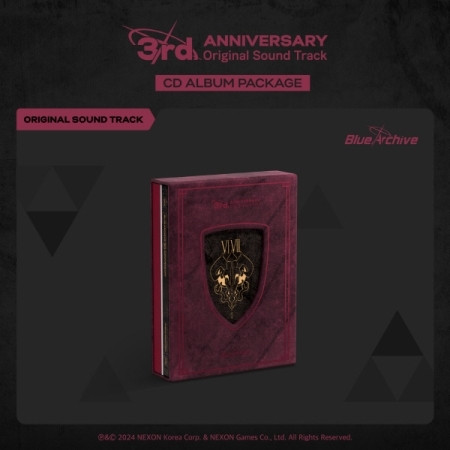 BLUE ARCHIVE - 3rd ANNIVERSARY OST [CD ALBUM PACKAGE] - interAsia