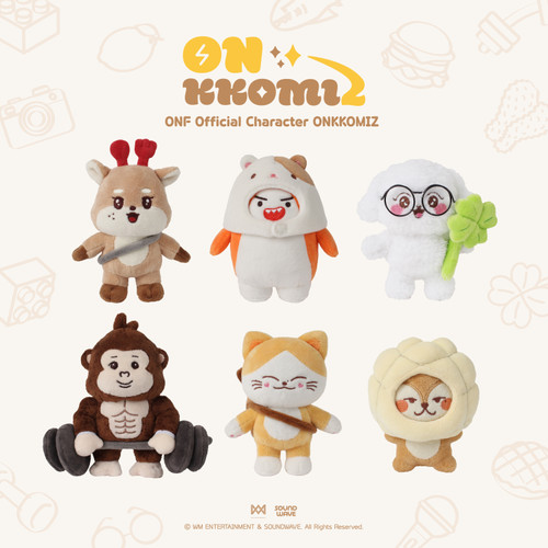 ONF - OFFICIAL CHARACTER [ONKKOMIZ] PLUSH DOLL - TIONi - interAsia